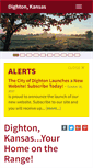 Mobile Screenshot of dightonkansas.com